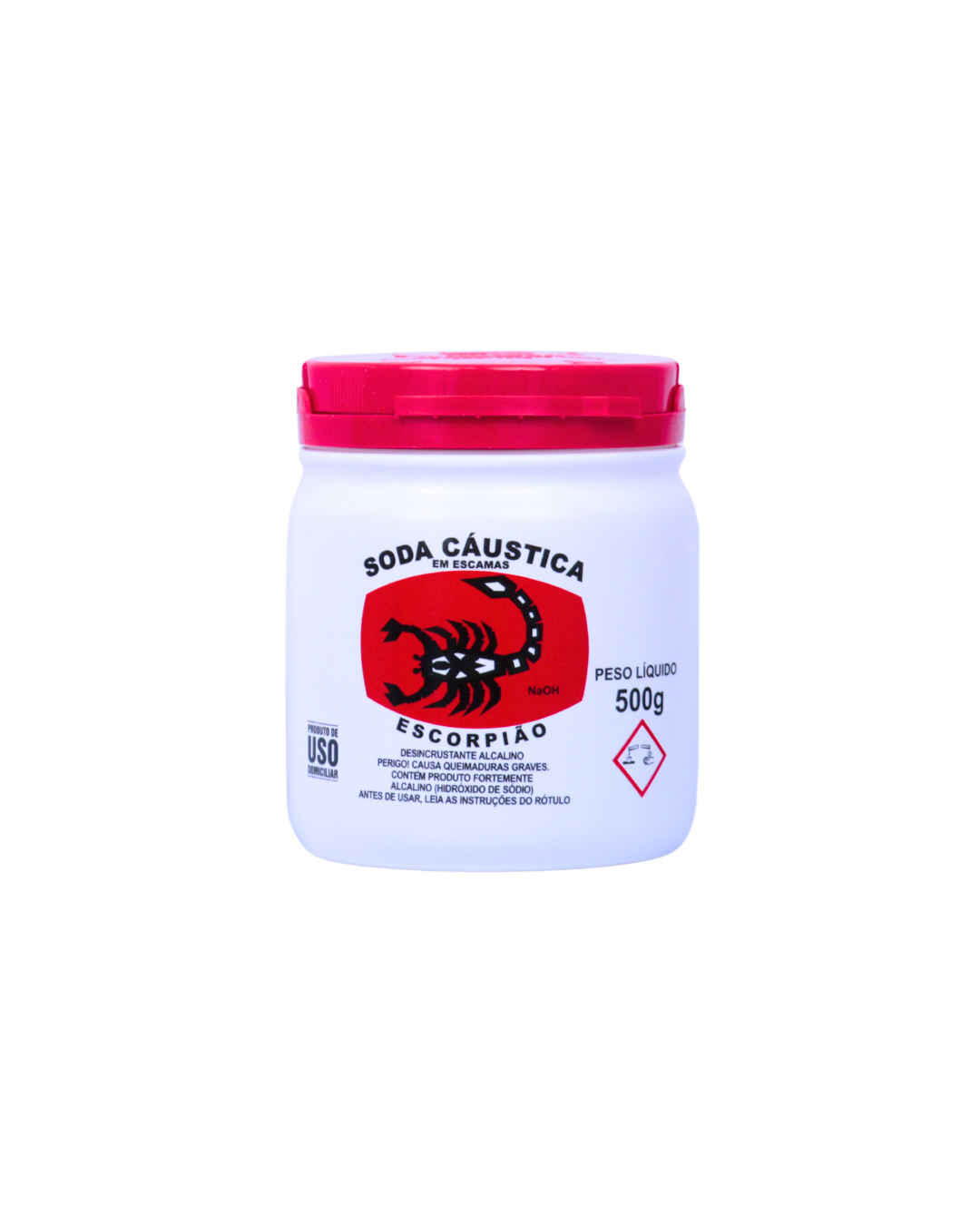 Soda Cáustica 500g